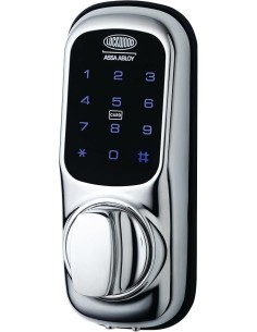 Lockwood 001 Touch Plus™ Smart Deadlatch Chrome Plate