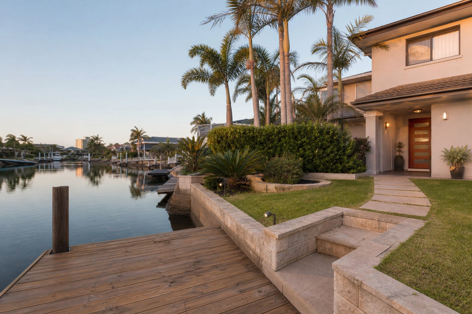 Canal-front home in Runaway Bay