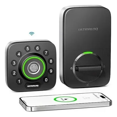 ULTRALOQ U-Bolt Pro Wi-Fi Smart Lock with Door Sensor