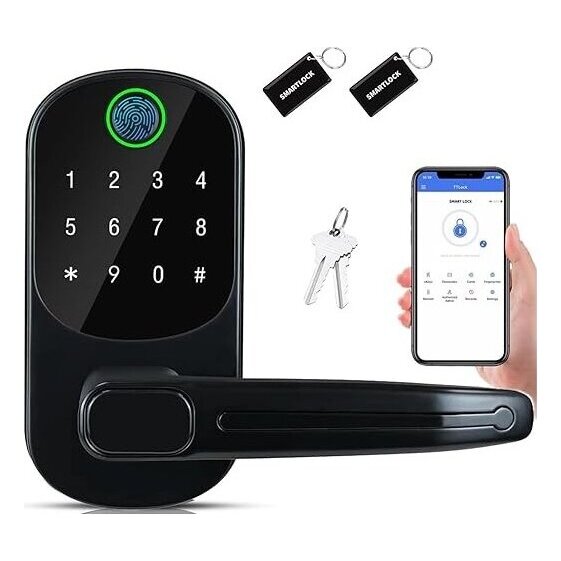 TEDFLOP Electronic Fingerprint Handle Lock