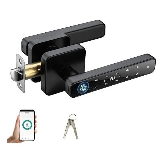 ACDOKE Fingerprint Door Lock Set