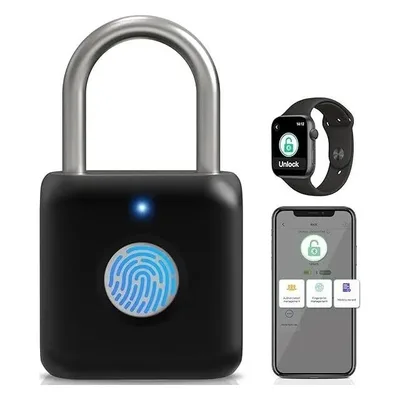 Pothunder Fingerprint Padlock — Gym & Locker