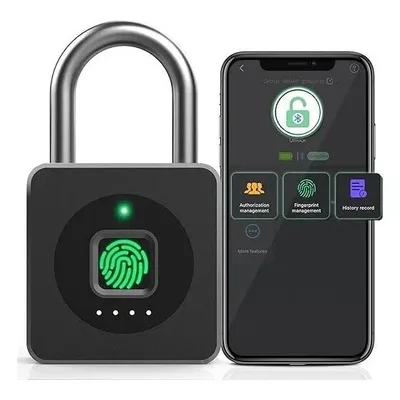 Pothunder Fingerprint Padlock with App