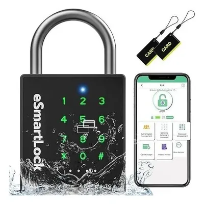 Pothunder Heavy-Duty Smart Padlock (Code & RFID)