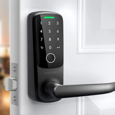 ULTRALOQ Latch 5 Wi‑Fi Smart Lock (Black)