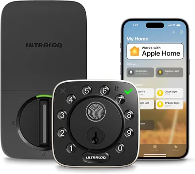 ULTRALOQ Bolt Fingerprint Wi‑Fi Deadbolt
