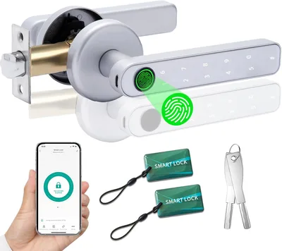WAH LIN PARTS 5-in-1 Fingerprint Door Handle