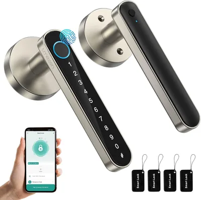 TMEZON T8 Fingerprint Door Handle