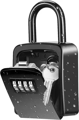Alloy Lid Outdoor Key Lock Box