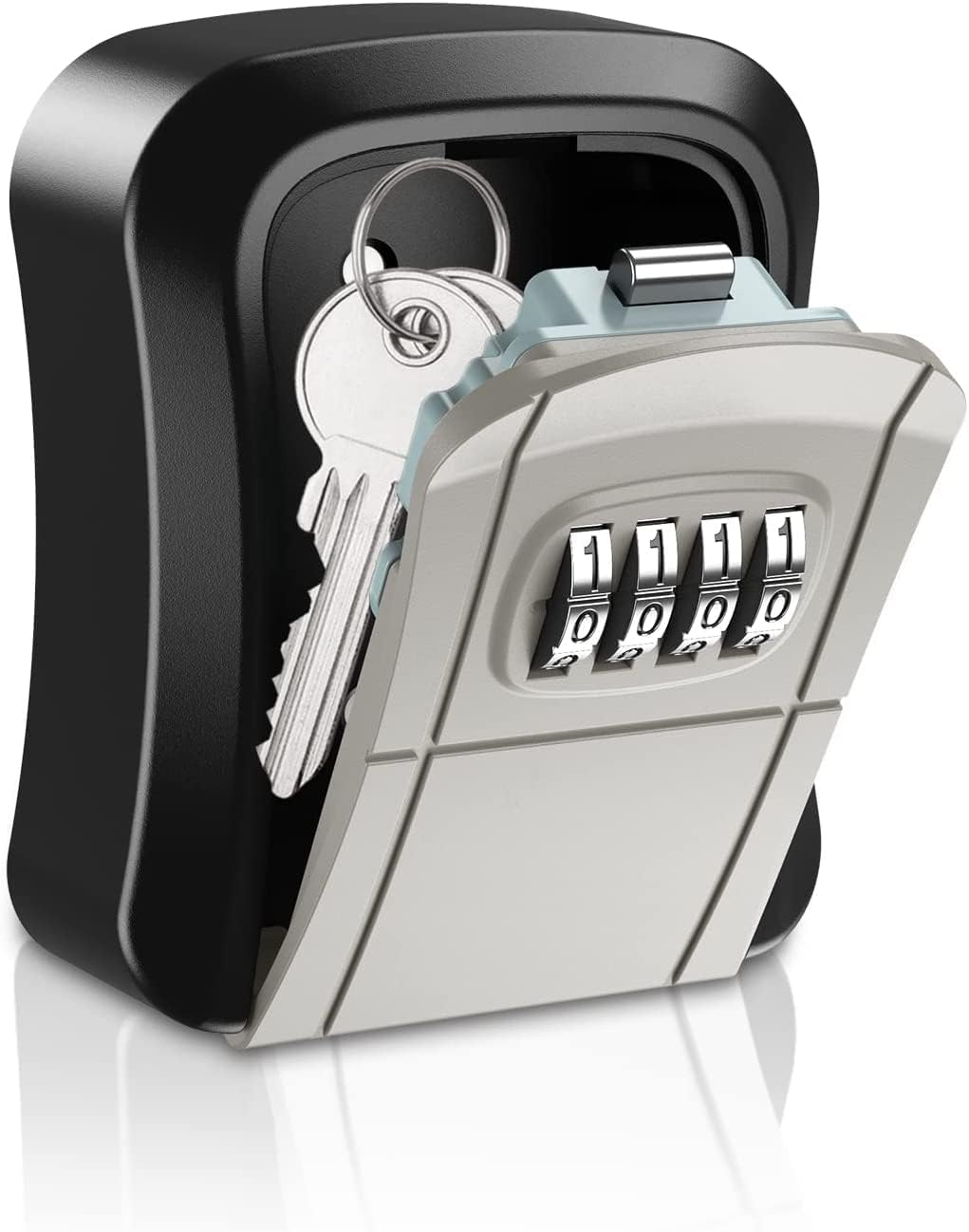 Compact Wall Mount Key Lock Box (3.7")