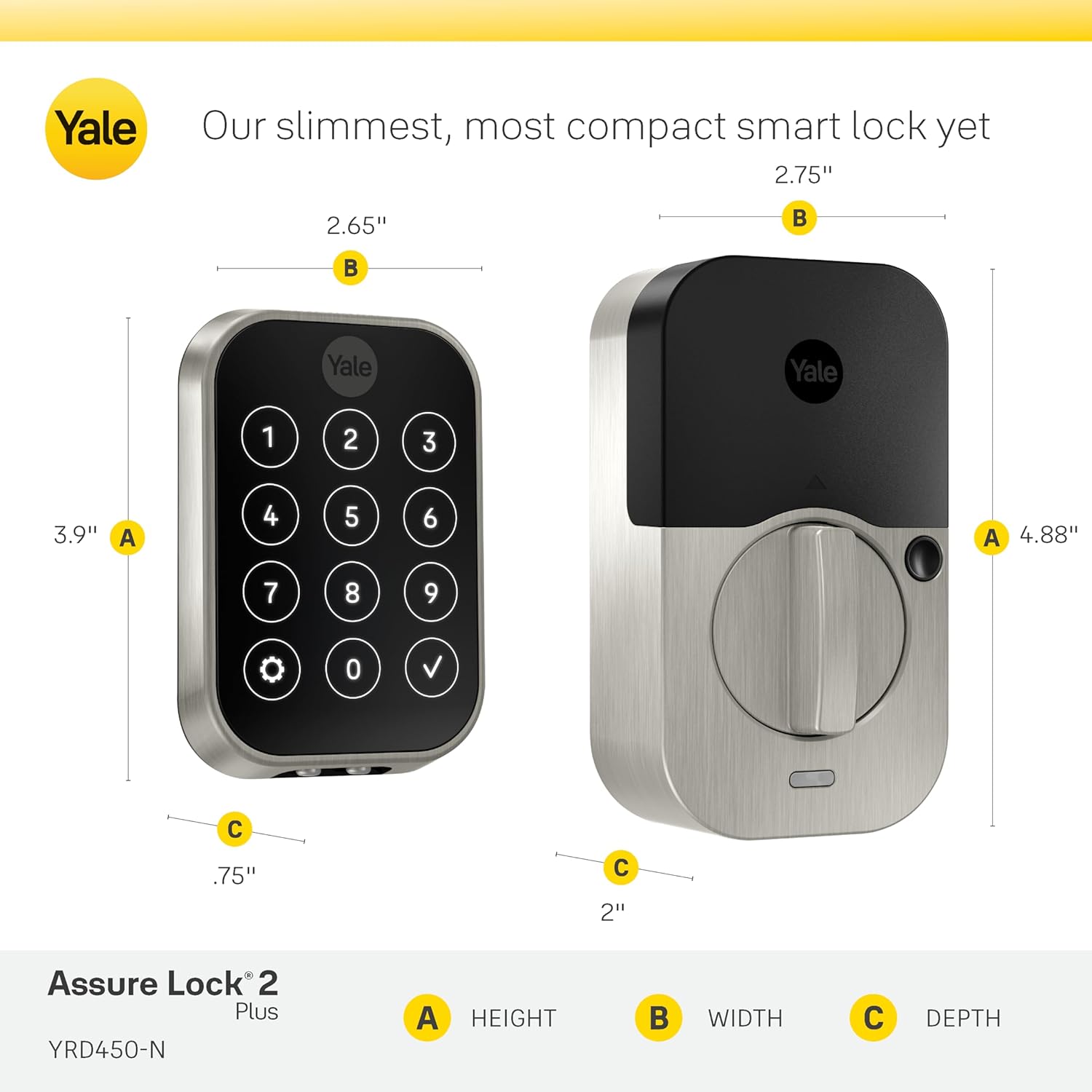  Yale Key-Free Lock – Siri & Apple HomeKit Ready