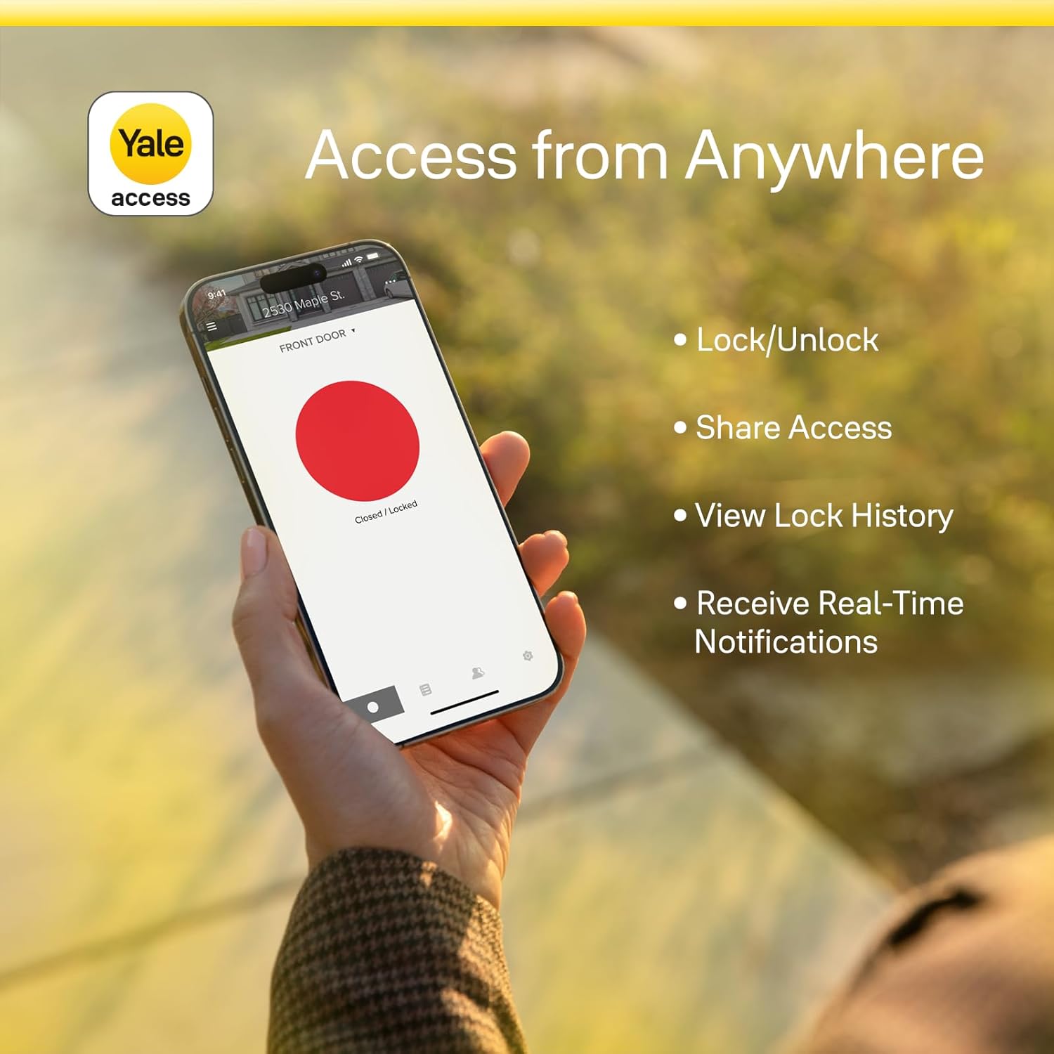 Yale Lock with Express Tap Unlock