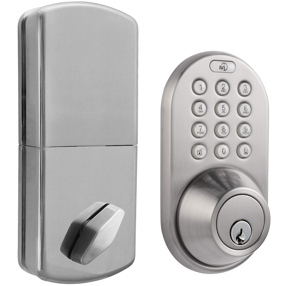 MiLocks DF-02SN Electronic Keyless Entry Touchpad Deadbolt Door Lock