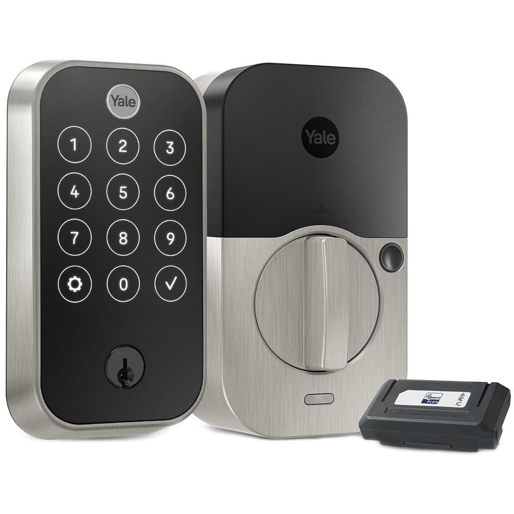 Yale Assure Lock 2 Touch with Z-Wave - Fingerprint Smart Lock in Satin Nickel
