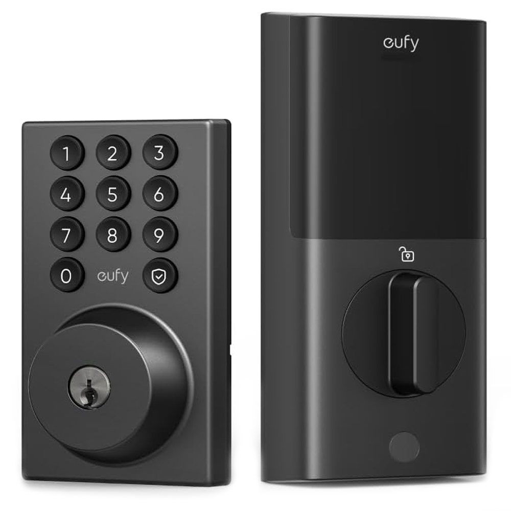 eufy Security Smart Lock C30, Keyless Entry, Built-in WiFi Deadbolt for Front Door, No Bridge Required, Easy Installation, App Remote Control, Auto Lock Click to see full view eufy Security Smart Lock C30, Keyless Entry, Built-in WiFi Deadbolt for Front Door, No Bridge Required, Easy Installation, App Remote Control, Auto Lock